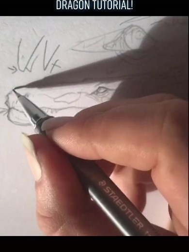 Step-by-Step Dragon Drawing Tutorial