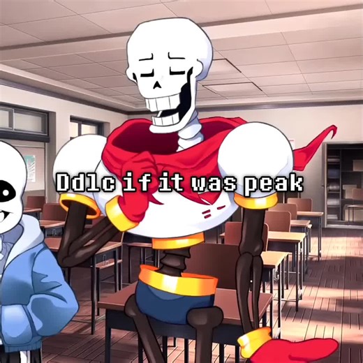 I'M JUST KIDDING btw. I really love ddlc, I just wanted to mention how great Papyrus is!! (Video is by @camping6464) (you should really go watch it it's awesomesauce) || #papyrus #undertale #ddlc #dokidoki #papyrusundertale