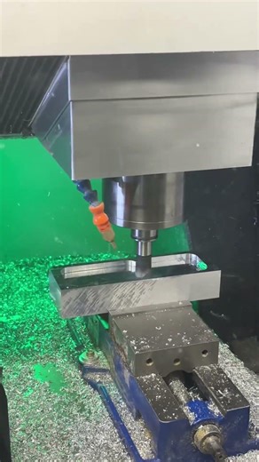 High-speed CNC machining aluminum – from simulation to real part #cnc #cncsoftware #aluminiumfräsen