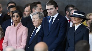 What did Barron Trump say to Biden at the inauguration? Eric Trump reveals moment