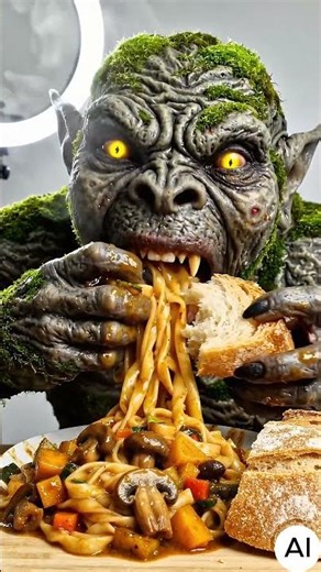 ASMR #3 Strange Creatures Feast #asmr #mukbang