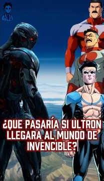 Ultron arrives in the world of Invincible #foryou #versus #invincible #omniman #marvel #ultron #yt
