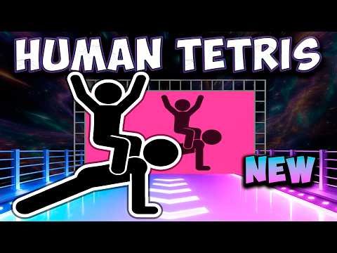 HUMAN TETRIS | SPACE 🔥 | Immersive Interactive Warm Up | CO-OP 2 Players | THE NEXT PART | FULL