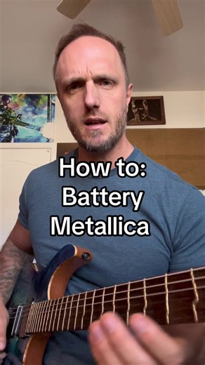 Master the Battery Riff by Metallica on Guitar