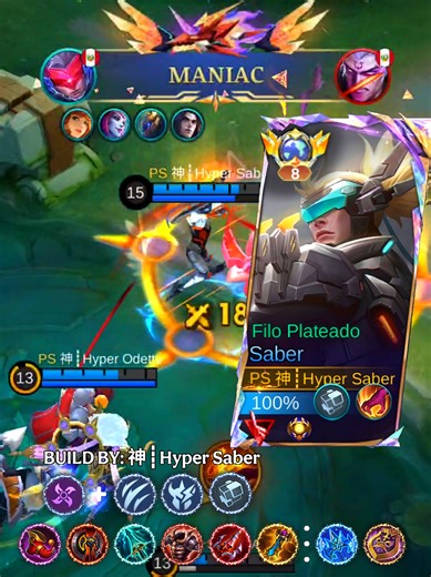 Saber Top Global 8 Gameplay Insights