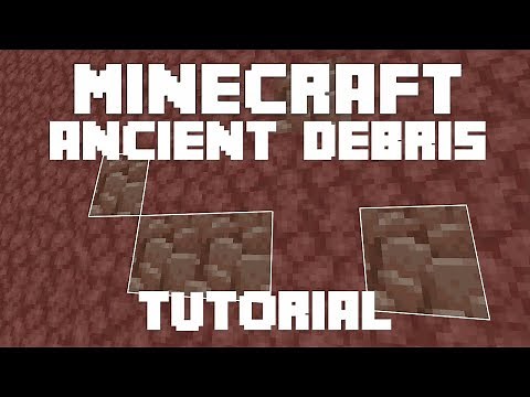 Minecraft: Ancient Debris Guide! (Minecraft 1.16 Tutorial)
