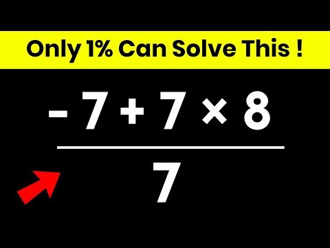 This Math Problem Tricks Almost Everyone! Can You Solve It? PEMDAS Explained