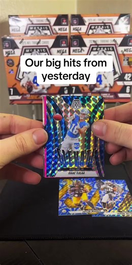 Mosaic Box Break Highlights: Giants Case Hit and Big Plays