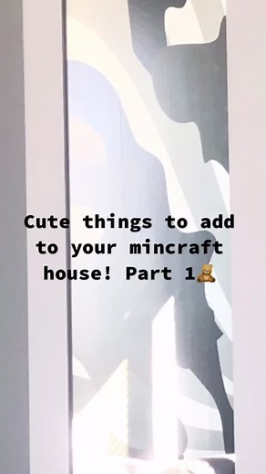 Super cute and it doesn’t take much time at all!🐚💿 (ignore that I’m playing Minecraft on iPad I have it on PC😌) #foryou ##foryoupage #mincraft