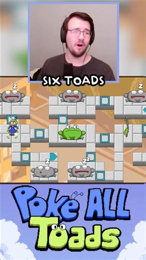 SIX TOADS #pokealltoads #puzzle #puzzlegame #gaming