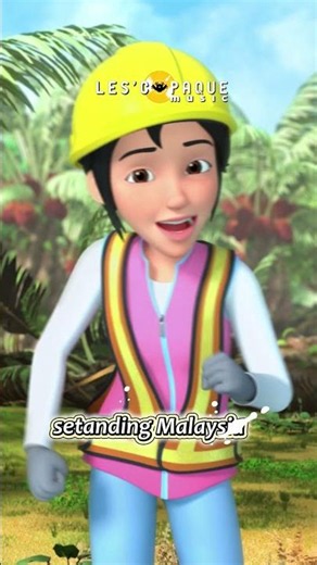 Minyak sawit buatan Malaysia~! 😍🎶 Jom nyanyi dan menari bersama! 🎤🪇 #UpinIpin #MinyakSawit