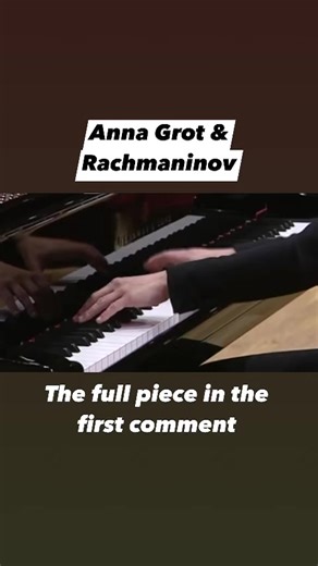 Rachmaninov - Corelli Variations - Anna Grot, piano | History of Music