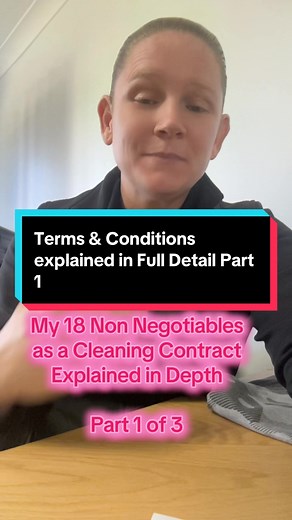 Understanding Cleaning Contract Terms and Conditions