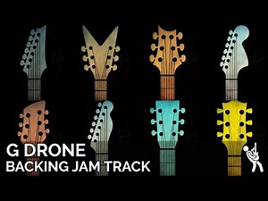 G Drone Backing Jam Track | Practice Every Scale & Mode | 120 BPM