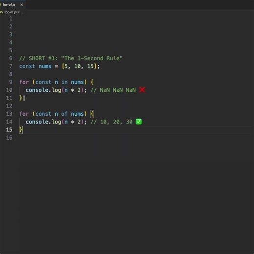 The 3 Second Rule #coding #frontendcourse #javascript