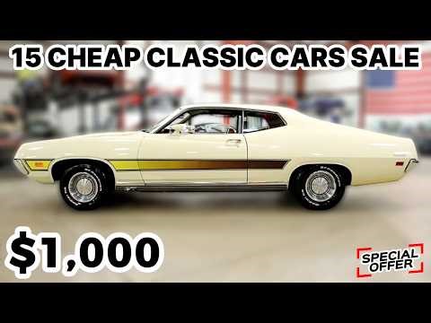 15 Old Cars for Sale Cheaply by Owners