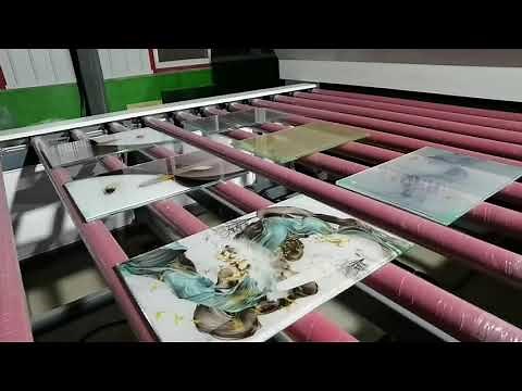 How to laminate glass with PET film or fiber by autoclave free PVB EVA glass laminating machine