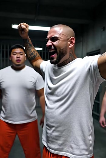 fight with inmates in prison #jail
