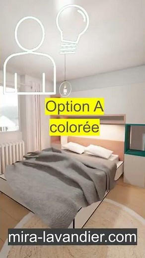 Aménagement de chambre 12m2 [ déco chambre A ou B ?]