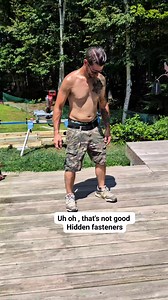 202K views · 446 reactions | These are those hidden fasteners that you use for pressure treated deck boards and I never realized that over time. Eventually they'll come loose and the deck boards will start squeaking like this. What are your thoughts? Home improvement project DIY tips and tricks? #fblifestyle #carpentrytips #construction #contractor #tipsandtricks #HomeImprovement #hacks #carpentry #builder #deck #tools #diy | Your Favorite Contractor | Facebook