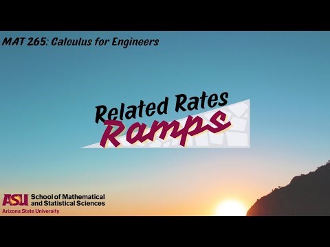 Related Rates: Ramps | MAT 265 at ASU | Essential Calculus