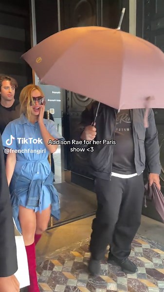 Addison Rae's Iconic Concert in Paris