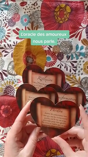L'oracle des amoureux : lâcher le passé pour mieux écouter son coeur. #cartommancienne #cartomancie #amoureux #amour #love