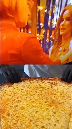 Too Much Cheese Pizza-Oceans 13 Brad Pitt - George Clooney- Matt Damon Bernie Mack Julia Roberts