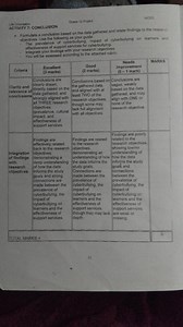 Formulate a conclusion based on the data gathered and relate fi... | Filo