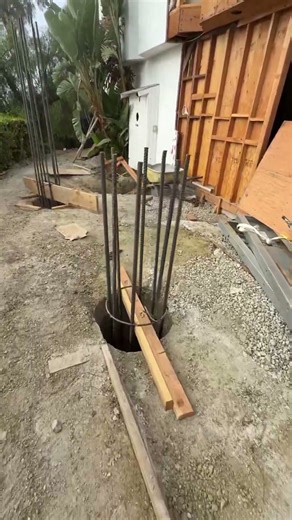 Construction Caissons #construction #framing #carpentry #build