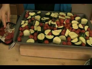 Roasted Zuchini Recipe / How-to Video - Laura Vitale "Laura In The Kitchen" Episode 28