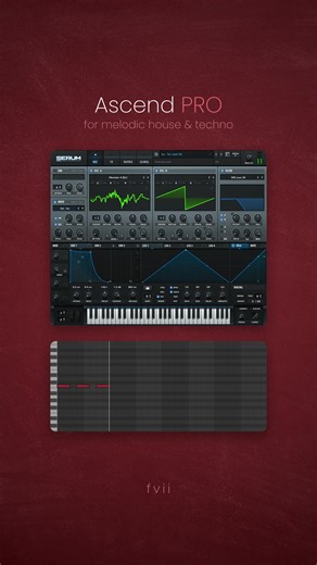 Ascend Pro: Melodic Techno and House Music Production Sounds