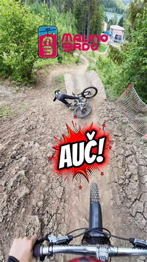 Malé velké pokroky #7yo #crash #malinobrdo #bikepark #mtbkids
