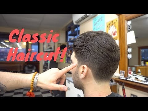 Regular Haircut Scissors Over Comb | Classic Gentlemen's Haircut