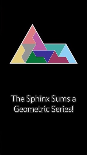 The Sphinx Sums a Geometric Series
