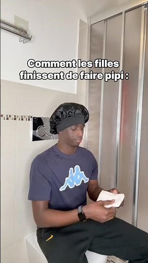 Comment les filles finissent de faire pipi 💀 #humour #shorts #pourtoi #france