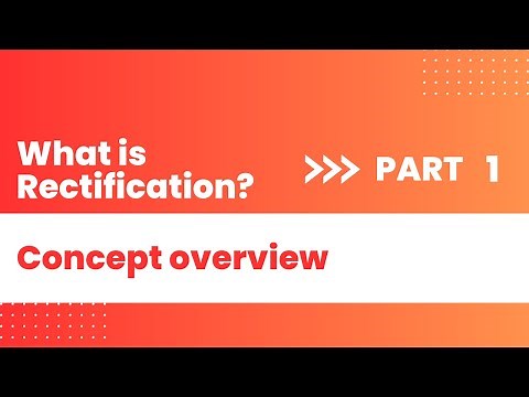 Introduction to Rectification