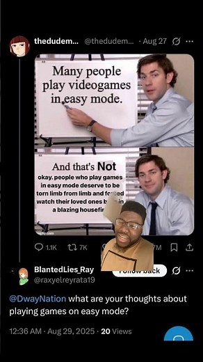 There’s Something Wrong With Easy Mode Players?! #shorts #meme