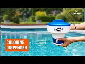 How to Use Floating Swimming Pool Chlorine Dispenser / Holder | Easy to Use, Lightweight
