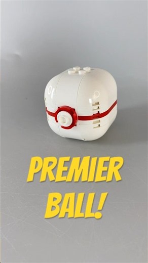 Premier Pokeball! #lego #pokemon #gottacatchemall