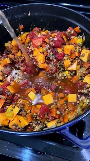 DAMN GOOD LENTIL SOUP (vegan // dairy free)