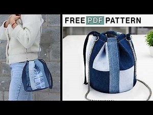 Stop Throwing Away Scraps! 🤫 Make this $300 Designer Bucket Bag instead. 💎 Free pattern