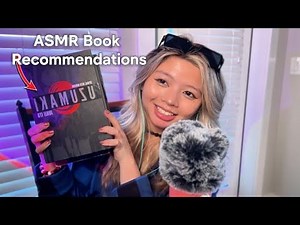 {ASMR} Book Recommendations 📚 | Relaxing Whispered Review, Tapping, and Scratching