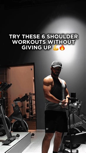 6 Shoulder Exercises 💪 to Build Bigger & Wider Shoulders FAST 🔥 #shorts