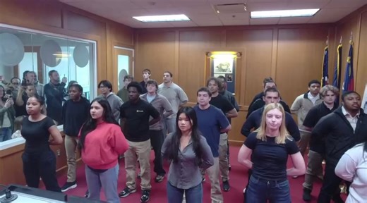 Charlotte MEPS Oath of Enlistment, 10:20am, February 10, 2026 | Charlotte MEPS, 12th Battalion, USMEPCOM