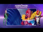 Sausage Performs- 'Skin' By Rag'n'Bone Man - Season 2 Ep.1 - The Masked Singer UK