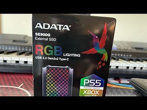 Ssd external hard drive for your ps5: Adata SE900