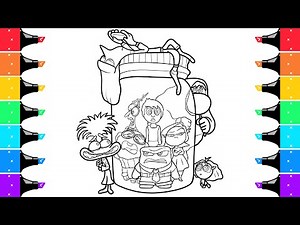 Disney Inside Out Coloring Page | Draw and Colors