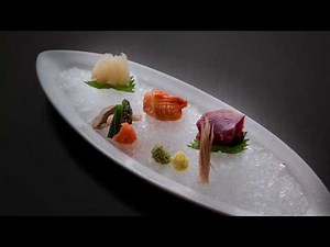 道場六三郎［ろくさん亭］レモンジュレの茄子なます・ローストビーフなど。2019年5月・初夏の料理。