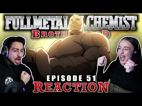 WE LOVE YOU ARMSTRONG! 😍 Fullmetal Alchemist: Brotherhood Ep 51 REACTION! | "The Immortal Legion"